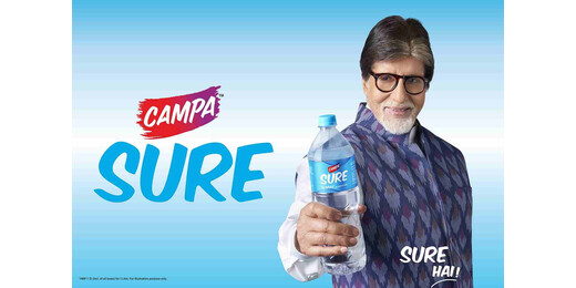 हर बूंद में भरोसा : कैंपा-श्योर पैकेज्ड वॉटर के ब्रांड एंबेसडर बने अमिताभ बच्चन